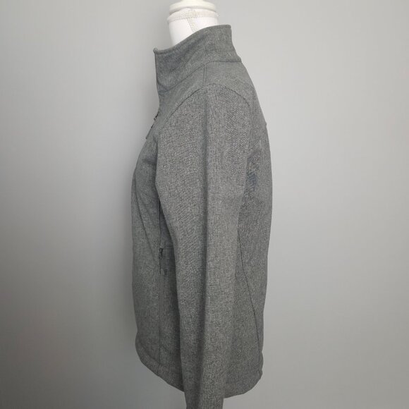 The North Face S Women’s Jacket Full-Zip Heather Gray Fleece Lined – Small - Picture 7 of 7